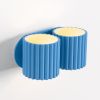 Appliques murales Aluminium Bleu G9 2 Aura