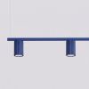 Lustres Aluminium Outremer GU10 4 Karbon