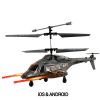 Helicopter apache RC pour iPhone/iPad/iPod/Android Phone (Camouflage de nuit)