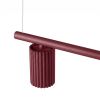 Lustres Aluminium Bourgogne GU10 4 Karbon