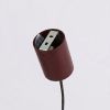 Lustres Aluminium Bourgogne GU10 4 Karbon