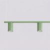 Lustres Aluminium Sauge GU10 4 Karbon