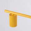 Lustres Aluminium Jaune GU10 4 Karbon