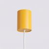 Lustres Aluminium Jaune GU10 4 Karbon