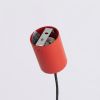 Lustres Aluminium Rouge GU10 4 Karbon