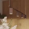 Lustres Aluminium Brun GU10 4 Karbon