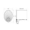 Suspensions Acier Doré E27 1 Lehdet