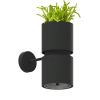 Appliques murales Acier Noir GU10 1 Kukkia