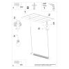 Suspensions Acier Noir T8 1 Valo