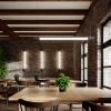 Appliques murales Acier Noir T8 1 Valo