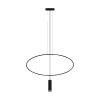 Suspensions Acier Noir GU10 1 Holar