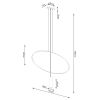 Suspensions Acier Noir GU10 1 Holar