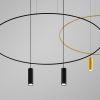 Suspensions Acier Noir GU10 2 Holar