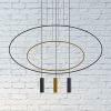 Suspensions Acier Noir GU10 2 Holar
