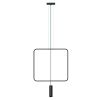 Suspensions Acier Noir GU10 1 Rana