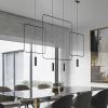 Suspensions Acier Noir GU10 1 Rana