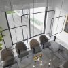 Suspensions Acier Noir GU10 2 Rana