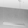 Suspensions Aluminium Gris LED 1 Pinne