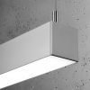 Suspensions Aluminium Gris LED 1 Pinne