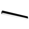 Appliques murales Aluminium Noir LED 1 Pinne