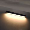Appliques murales Aluminium Noir LED 1 Pinne