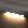 Appliques murales Aluminium Gris LED 1 Pinne