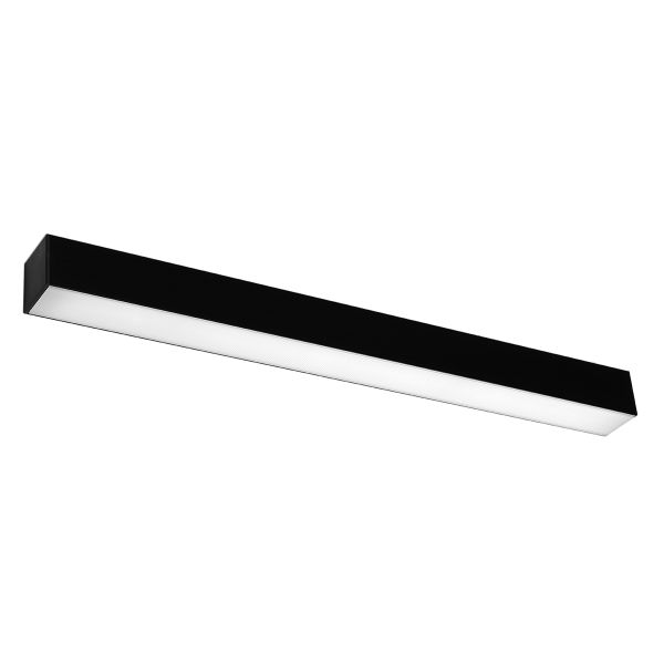 Appliques murales Aluminium Noir LED 1 Pinne