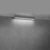 Plafonniers Aluminium Gris LED 1 Pinne