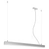 Suspensions Aluminium Gris LED 1 Pinne