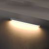 Appliques murales Aluminium Gris LED 1 Pinne