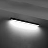 Appliques murales Aluminium Noir LED 1 Pinne