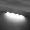 Appliques murales Aluminium Gris LED 1 Pinne