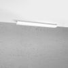 Plafonniers Aluminium Blanc LED 1 Pinne