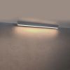 Plafonniers Aluminium Gris LED 1 Pinne