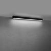 Plafonniers Aluminium Noir LED 1 Pinne