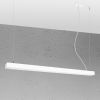 Suspensions Aluminium Blanc LED 1 Pinne
