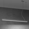 Suspensions Aluminium Gris LED 1 Pinne