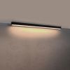 Plafonniers Aluminium Noir LED 1 Pinne