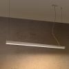 Suspensions Aluminium Blanc LED 1 Pinne