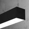 Suspensions Aluminium Noir LED 1 Pinne