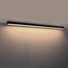 Plafonniers Aluminium Noir LED 1 Pinne