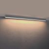 Plafonniers Aluminium Gris LED 1 Pinne