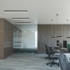 Plafonniers Aluminium Gris LED 1 Pinne