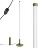 Lampadaire Acier Vert Olive LED 1 Trang