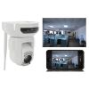 Caméra de surveillance IP - Zoom optique 10x, Haute Vitesse PTZ, WIFI