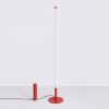 Lampadaire Acier Rouge LED 1 Trang