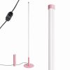 Lampadaire Acier Rose LED 1 Trang