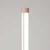 Lampadaire Acier Taupe LED 1 Trang