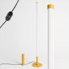 Lampadaire Acier Jaune LED 1 Trang
