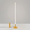 Lampadaire Acier Jaune LED 1 Trang